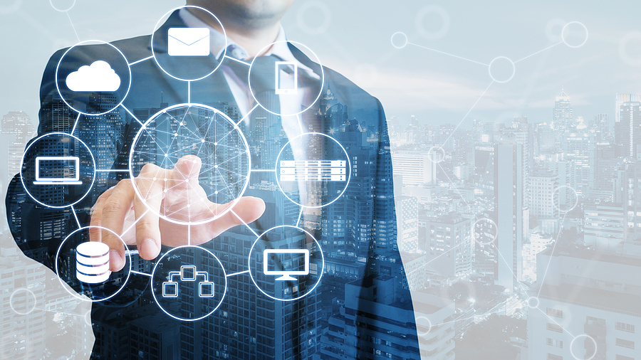 professional businessman and identity management